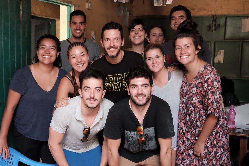 Help with volunteering and stay with us