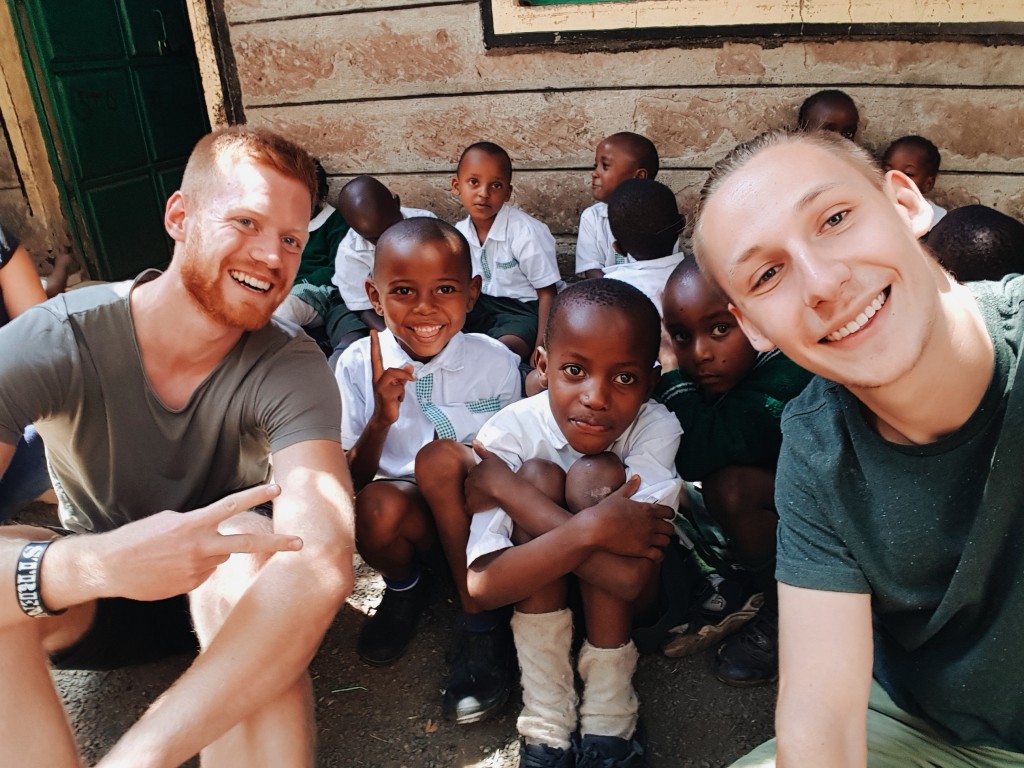 Help with volunteering and stay with us