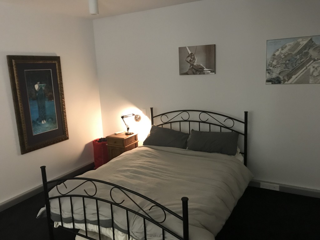 Stay in Uptown Auckland, no help needed so very casual